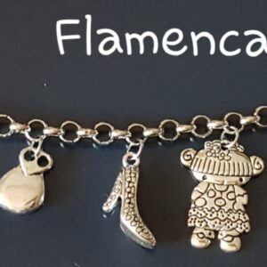 Pulsera acero Flamenca