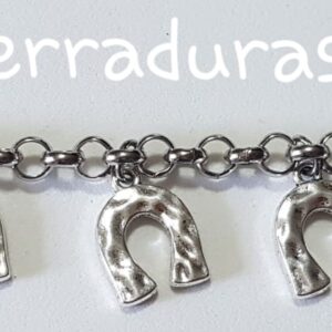 Pulsera acero Herraduras